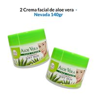 2 Crema facial de aloe vera 140ml - Nevada