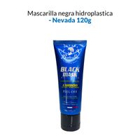 Mascarilla negra hidroplastica 120g - Nevada.