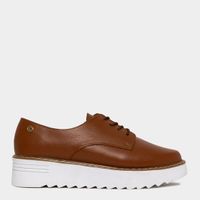 Zapatos Casual Top Model Mujeres Tmsh-07 Cloe Cuero Marron