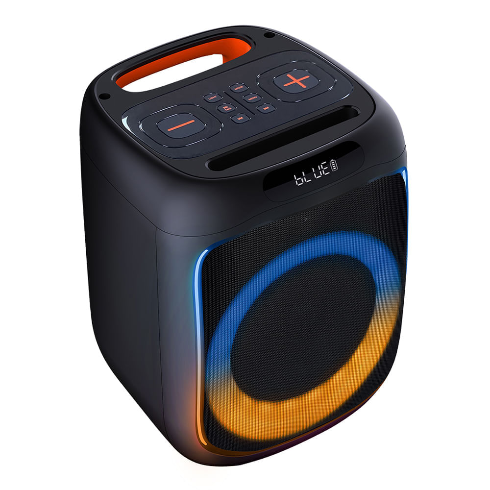 Parlante torre Bluetooth Decibel Boom 3 XL 60W de potencia, Radio FM, negro