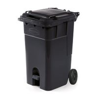 Super tacho con pedal y ruedas N° 120 Negro