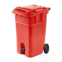 Tacho con pedal y ruedas N° 120 Rojo