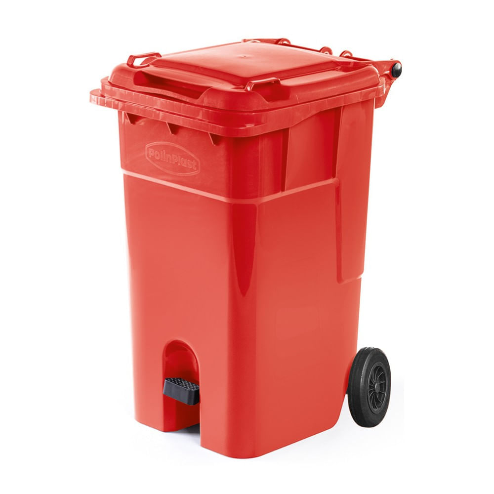 Tacho con pedal y ruedas N° 120 Rojo