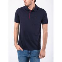 Polo Box Jersey Sanforizado M/C Regular Fit Kenix Azul Marino XL