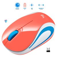 Mouse Logitech M187 Mini Coral