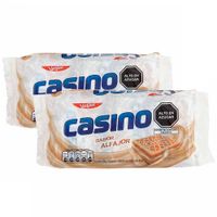 Pack Galletas CASINO Rellenas con Crema sabor a Alfajor Paquete 6un x 2un