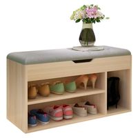 ZAPATERA MARILYN c/n BAÚL 7 PARES COLOR CARVALO MUEBLES BONNO