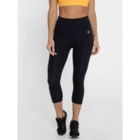 LEGGING BSOUL CAPRI NEGRO PARA MUJER