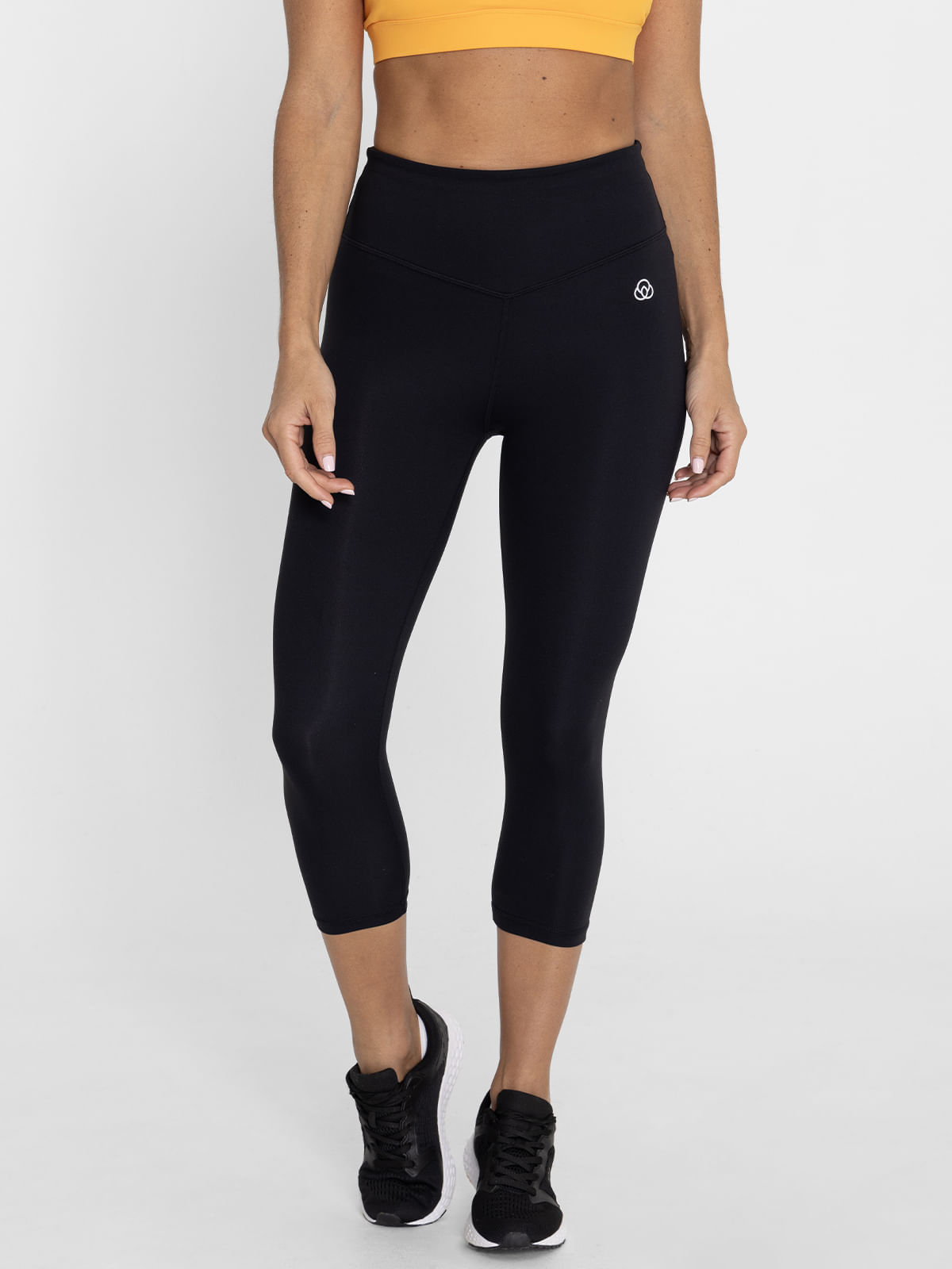 LEGGING BSOUL CAPRI NEGRO PARA MUJER