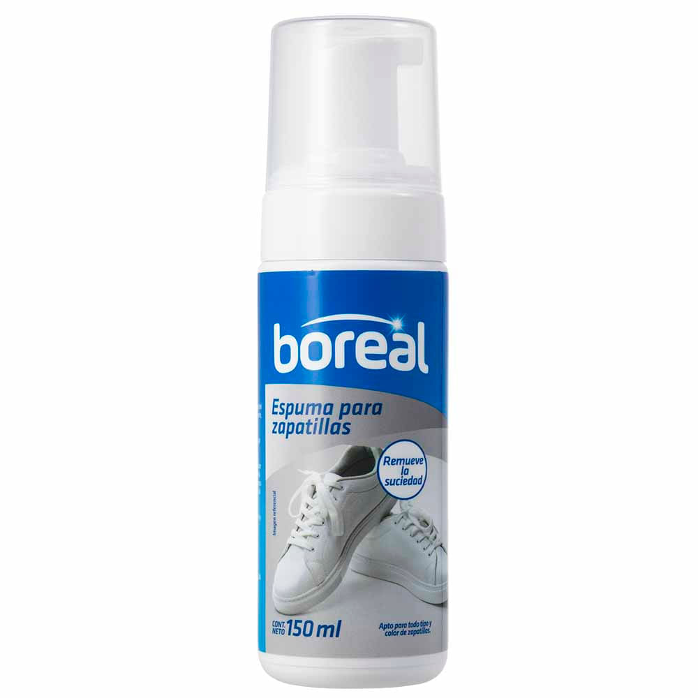 Espuma Limpiador para Calzado BOREAL Frasco 150ml