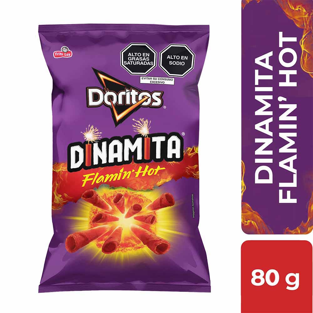 Tortillas de Queso DORITOS Dinamita Bolsa 80g