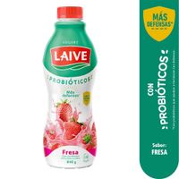 Yogurt Bebible LAIVE Bio Sabor a Fresa Botella 946g