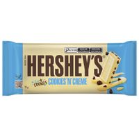 Chocolate HERSHEY'S Cookies N' Creme Tableta 77g