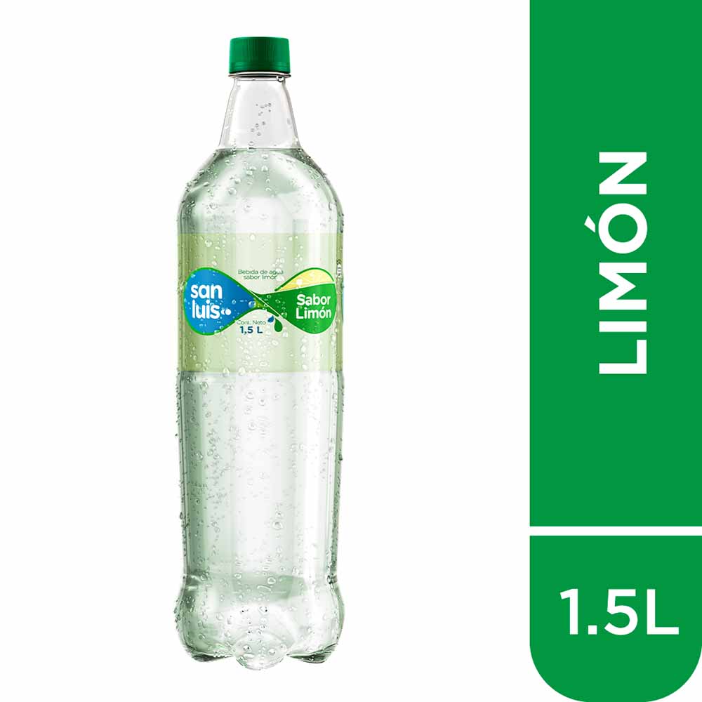 Agua sin Gas SAN LUIS Limón Botella 1.5L