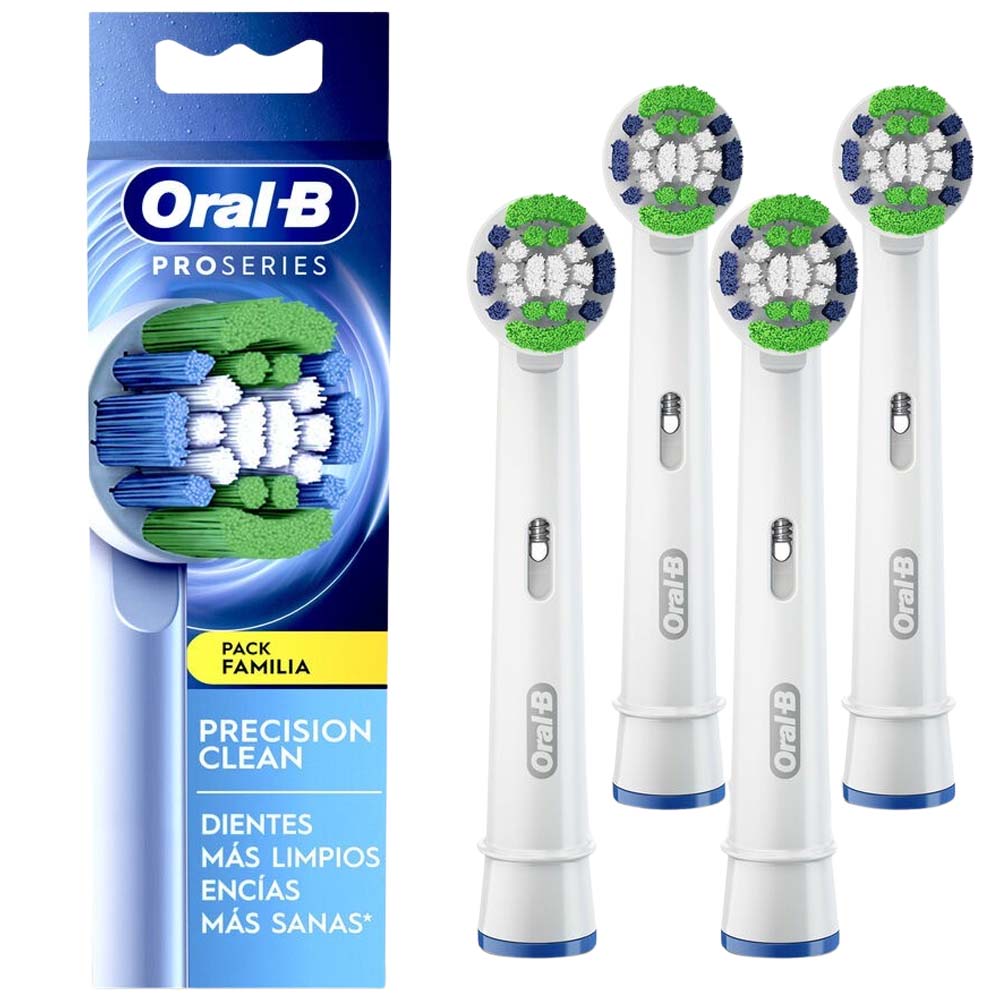 Cabezales de Repuestos ORAL-B Precision Clean Caja 4un