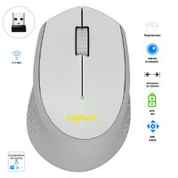 Mouse Inalámbrico Logitech M280 Gris