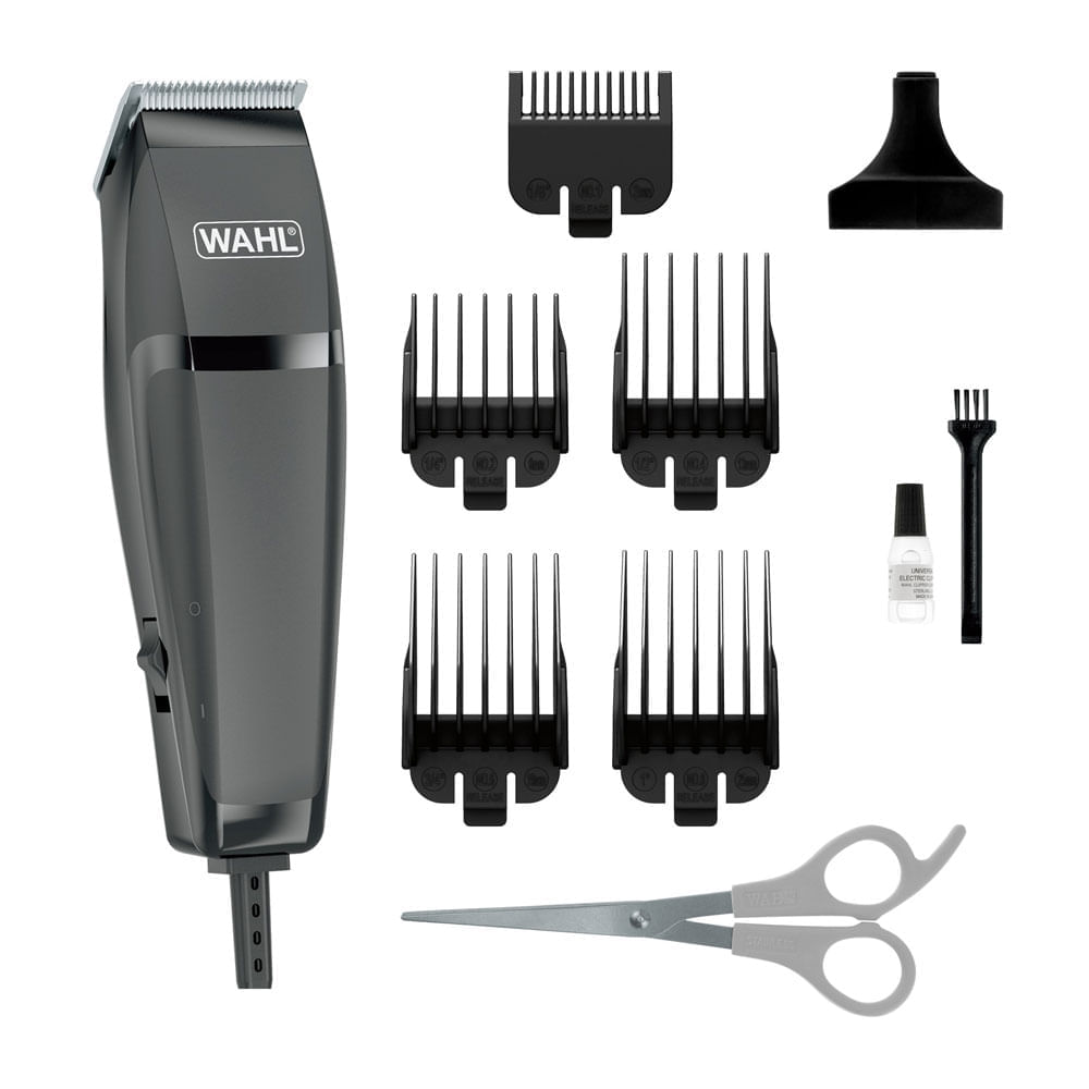 Kit de corte de cabello Wahl Easy Cut 10 piezas, gris