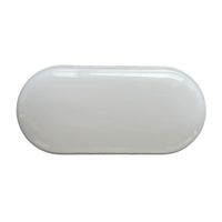 Aplique exterior led Luminika Ovalado 12w Luz fría Ip65