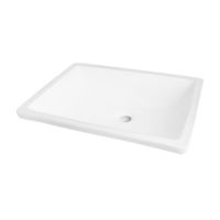 Ovalín rectangular Square Blanco