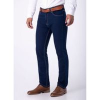 Pantalón Jean Rigido Ronald Azul1