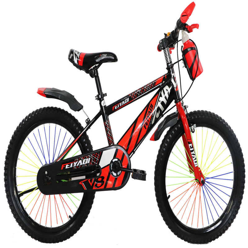 BICICLETA MTB NIÑO XCLUSIVE ARO 20 R/N ROJO