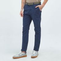Pantalon AMC Correa Chino Azul Hombre