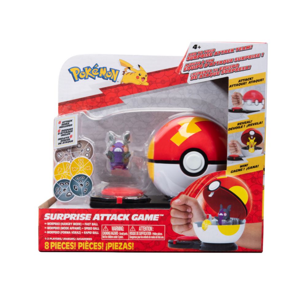 Juguete Pokemon Ataque Sorpresa Pack Morpeko