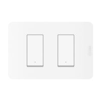 Interruptor Doble Blanco Matix Go Bticino