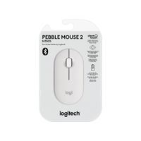 Mouse Logitech Pebble Mouse 2 M350S Bluetooth/Wireless White