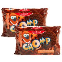 Pack Galletas CHOMP Sabor a Chocolate Paquete 6un x 2un