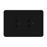 Tomacorriente Duplex Universal Lt Negro Matix Go Bticino