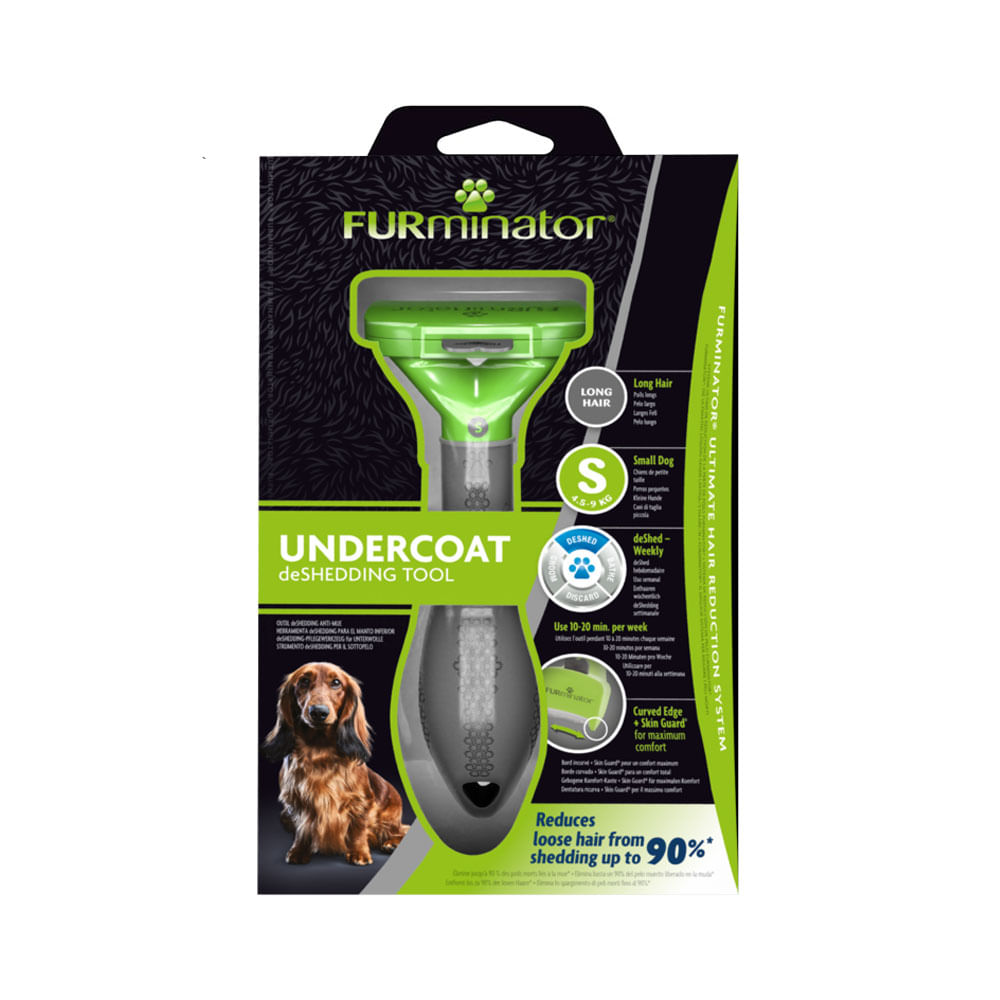 Cepillo Furminator Para Perros Pequeños Pelo Largo