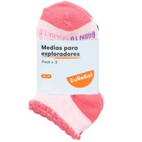 Medias Pack 3 Pares Mod2 Polialgodón EUREKA Niña