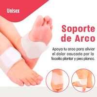 PLANTILLA SOPORTE ORTOPEDICO SILICONA GEL PARA  LAZO ARCO DE PIE