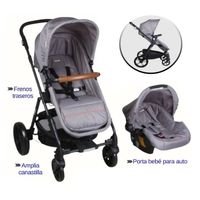 Coche Travel System Cloud Infanti P68 Gris - copy