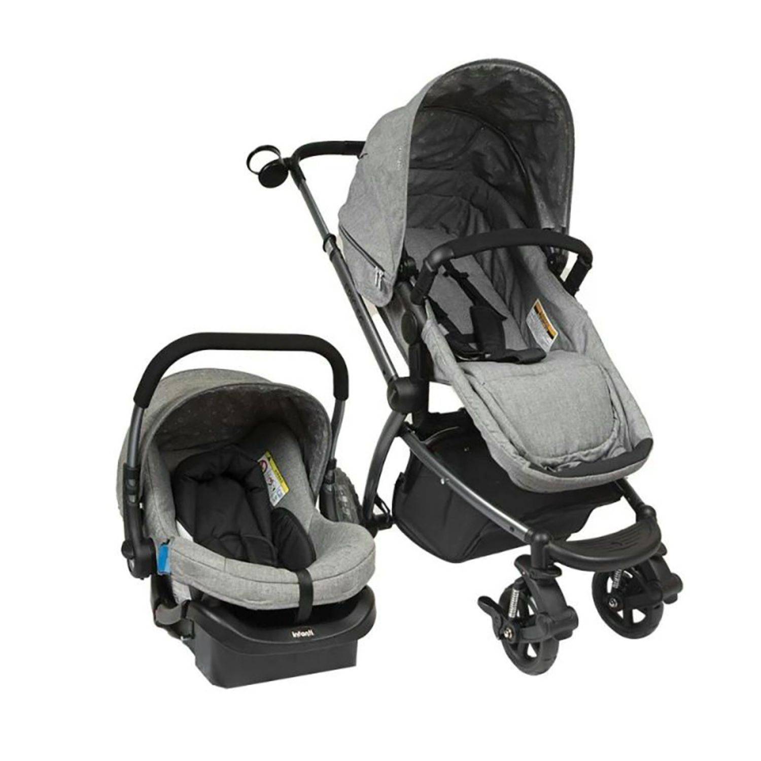 Coche Travel System para Bebé «EPIC 5G» Gray - copy