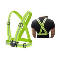 CHALECO REFLECTIVO XCLUSIVE PARA BICICLETA VERDE