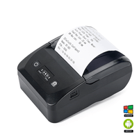 Impresora térmica portátil 57mm con interfaz Bluetooth + USB