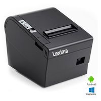 Impresora ticketera térmica de 80mm con interfaz USB + Bluetooth