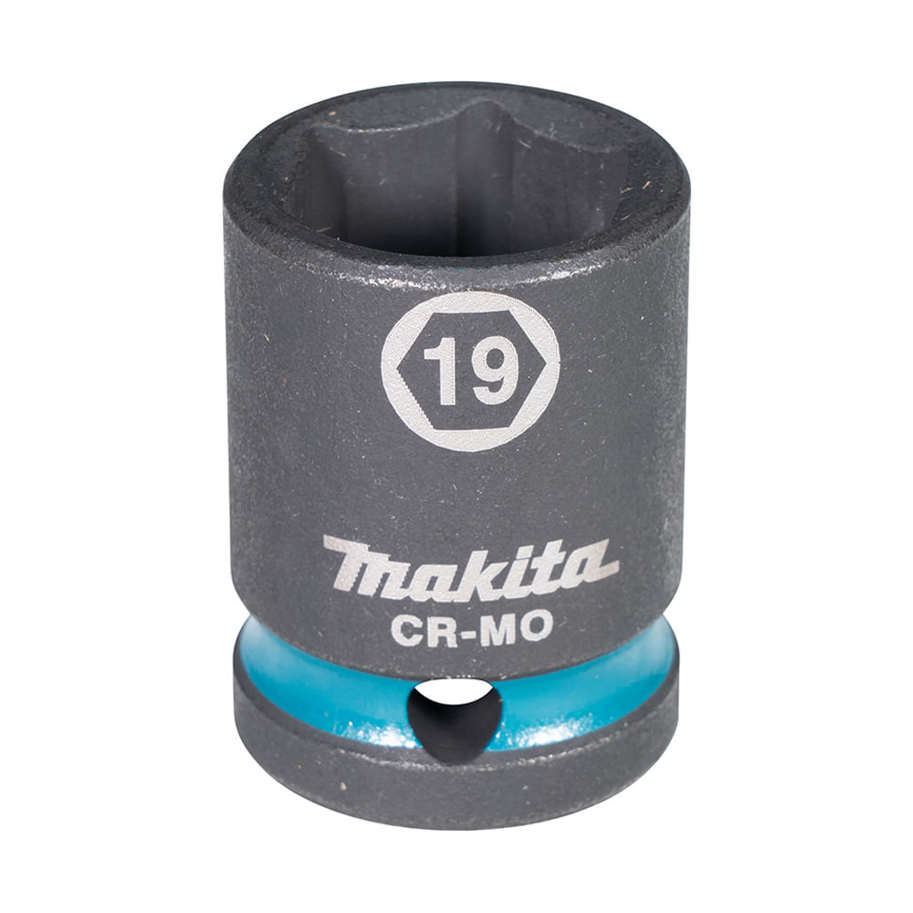 Dado de Impacto Corto 1/2"" x 19 mm Makita E-16156