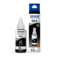 Tinta Botella Epson T664120-Al Negro