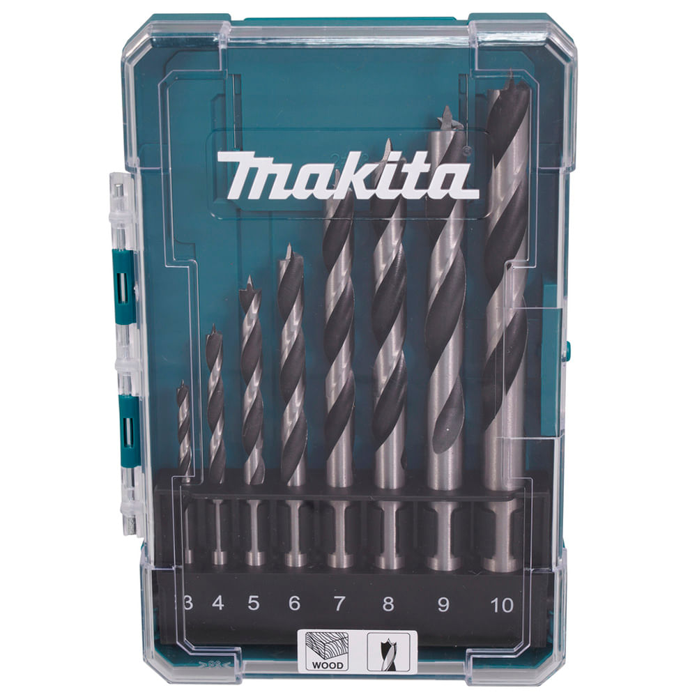 Set de Brocas para Madera 8 pzas Makita D-77257