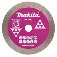 Disco Diamantado Borde Continuo 76x10mm para Azulejos Makita D-77263