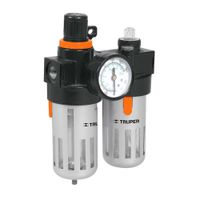 Filtro y Regulador de Aire 1/4"" NPT Truper 19238