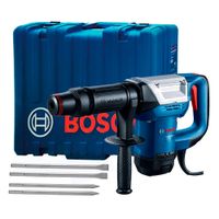 Martillo Demoledor SDS Max 1100W Incl Cinceles y Maleta Bosch GSH 500