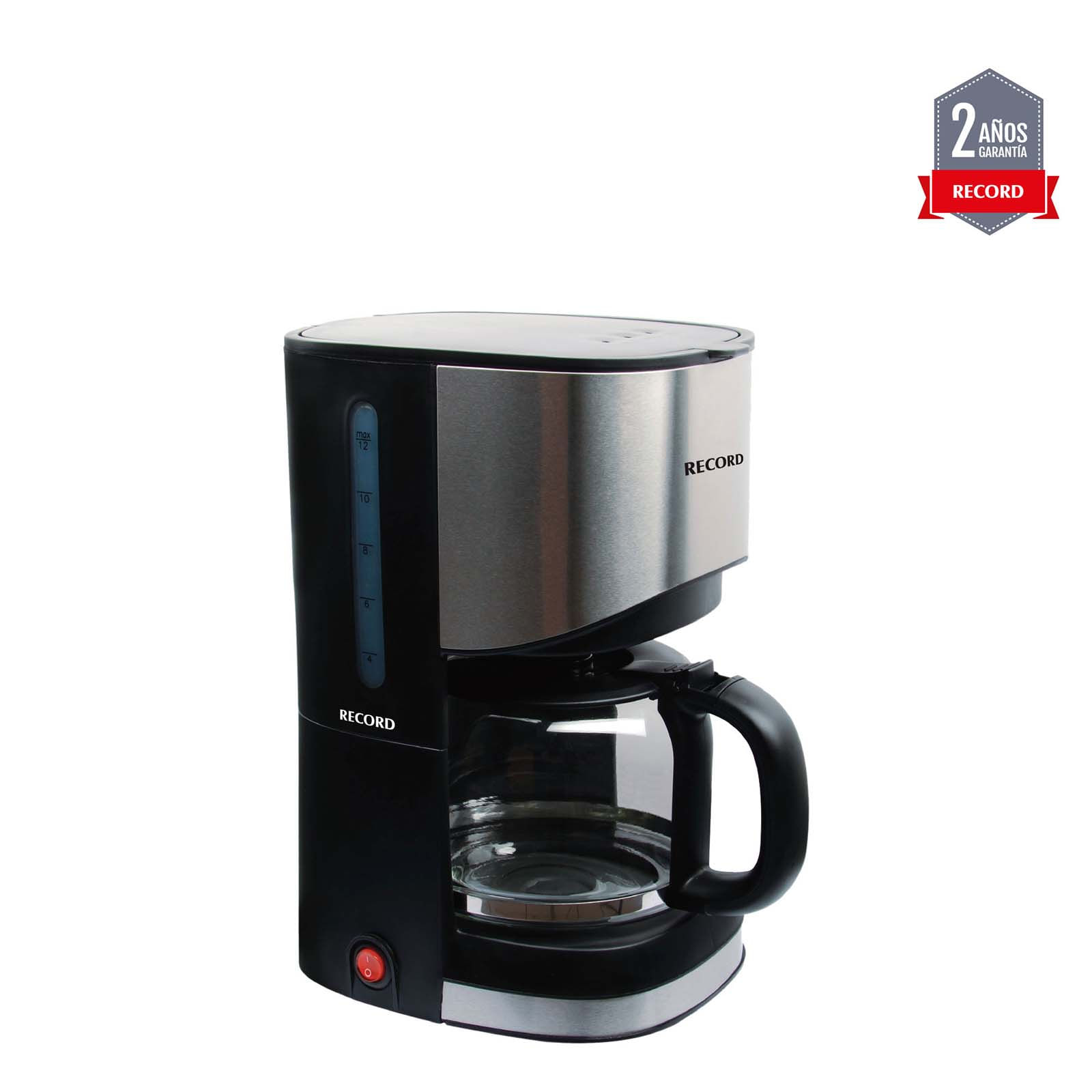 cafetera electrica 6 tazas imaco icm608r - color rojo - Shopstar