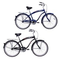 BICICLETA ACERO XCLUSIVE PASEO ARO 26 N/N + BICICLETA ACERO XCLUSIVE PASEO ARO 26 A/Z