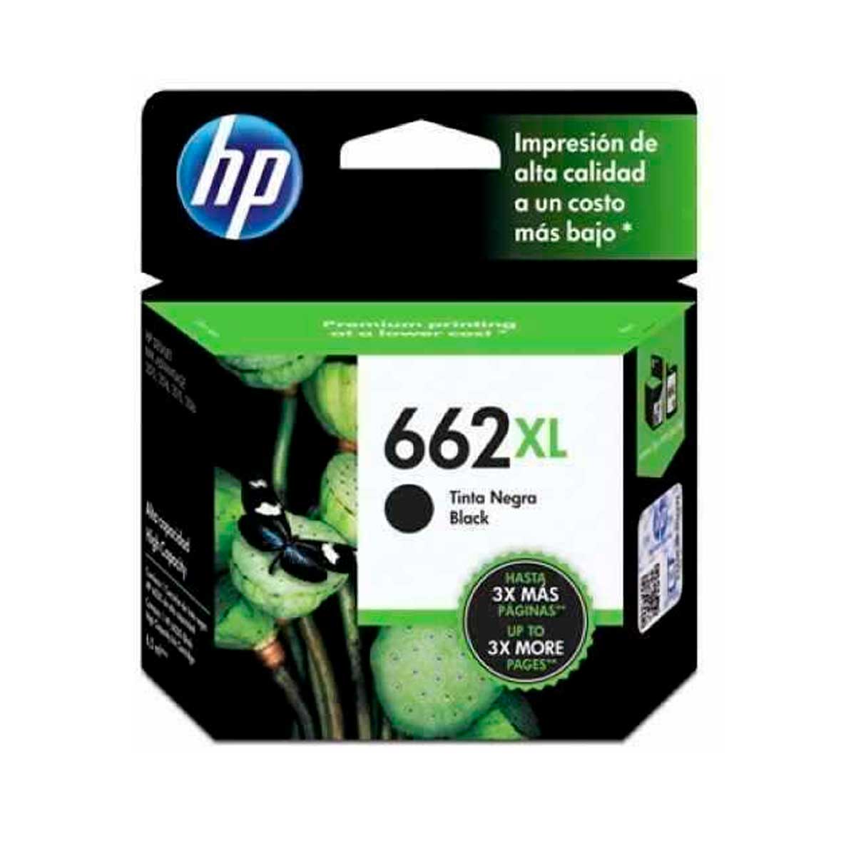 Tinta Hp Cz105al (662xl) Black
