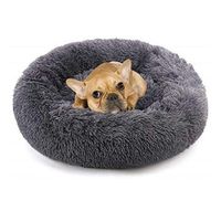 Cama Redonda Gris Oscuro Talla S