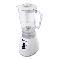 Licuadora Imaco 1.25L con Vaso Acrílico BL4125 – Blanco (oferta)
